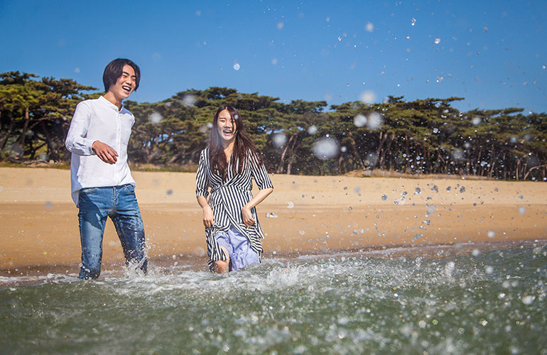 밧지름 해수욕장1